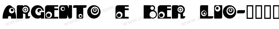 Argento e Ber lio字体转换